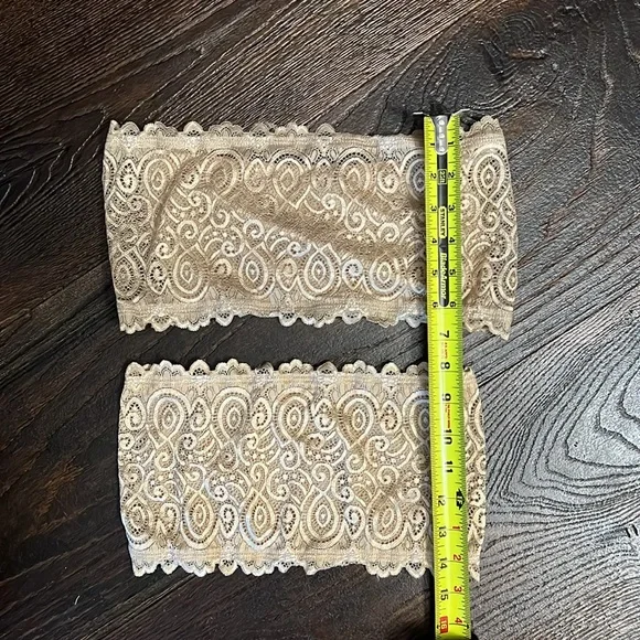 FREE SHIPPING Free People Women's Seamless & Lace Bandeau - Picture 6 of 9